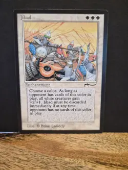 Jihadd - Magic: The Gathering MTG - Arabian Nights - Mint - Rare - Banned - Image 1