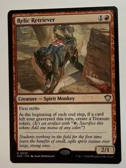 Relic Retriever #35 (NM) Commander: Secrets of Strixhaven SOC Magic MTG - Image 1