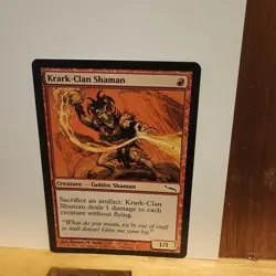 Krark-Clan Shaman C Mirrodin 98 NM - Image 1