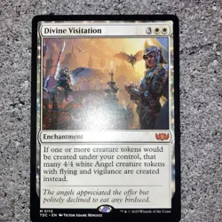 1x DIVINE VISITATION - Commander - MTG - Magic the Gathering - Image 1