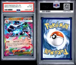 PSA 6 - Mega Charizard X EX Phantasmal Flames 013/094 Pokemon TCG - Image 3