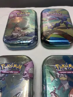 Pokemon TCG Scarlet & Violet Era Mini Tins Set of 4, New Sealed - Image 4