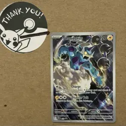 Pokemon Tornadus Thundurus 209 210 Illustration Rare Set Black Star Promo SVP - Image 1