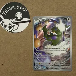 Pokemon Tornadus Thundurus 209 210 Illustration Rare Set Black Star Promo SVP - Image 4
