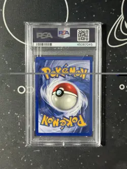 PSA 9 Pokemon TCG Base Set Mewtwo Unlimited Holo Rare #10 - Image 2