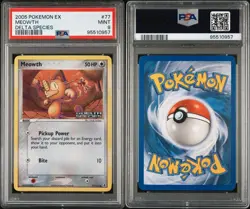 2005 Pokemon Meowth 77/113 EX Delta Species Reverse Holo Stamp PSA 9 Low Pop! 🔥 - Image 3