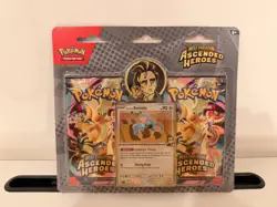 Pokemon TCG Ascended Heroes (Erika & Larry 2 Blister Pack Promo & Coin 2 total) - Image 2