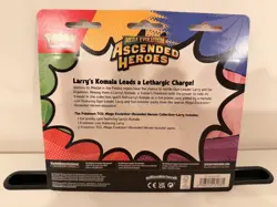 Pokemon TCG Ascended Heroes (Erika & Larry 2 Blister Pack Promo & Coin 2 total) - Image 3