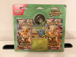 Pokemon TCG Ascended Heroes (Erika & Larry 2 Blister Pack Promo & Coin 2 total) - Image 4