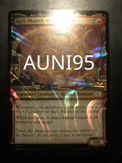mtg magic Juri, Master of the Revue halo FOIL ENGLISH juri, maitre de la Revue - Image 1