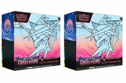 2x Pokemon TCG Chaos Rising Pokemon Center Elite Trainer Box ETB - Image 1