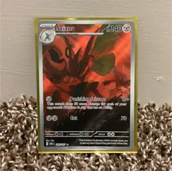 Pokemon Scizor SV03 Obsidian Flames Rare Holo 205/197 140 HP Eng 2023 - Image 1