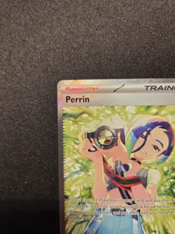 Pokemon Perrin 220/167 Sv06 Twilight Masquerade SIR Full Art Holo Trainer RARE - Image 2