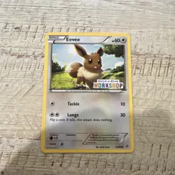 Eevee Build-A-Bear Workshop Exclusive Promo 63/98 2015 EN 60HP Basic Reg - Image 2