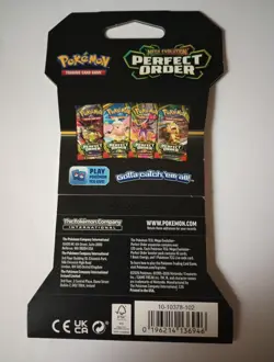 Pokemon Perfect Order Booster Pack - SEALED - Image 2