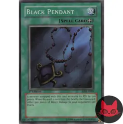 Yugioh Black Pendant MRL-E003 Super Rare 1st Edition MP - Image 1