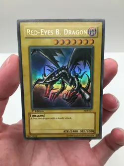 Red-Eyes B. Dragon SDJ-001 Starter Deck: Joey 1st Edition - Image 1