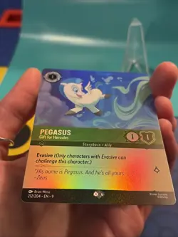 ✨🪽 Pegasus – Gift for Hercules 212/204 Epic Foil Lorcana NM 🪽✨ - Image 4