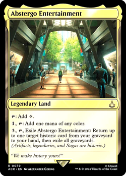 MTG Abstergo Entertainment 79 Rare Foil Assassin's Creed - Image 1