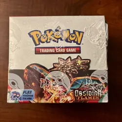 Pokemon Scarlet & Violet Obsidian Flames Booster Box English - Factory Sealed - Image 1