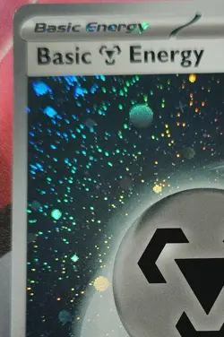 Basic Energy Steel (Cosmos Holo) x3 Swirls - S & V 151 - Pokemon TCG - Image 2