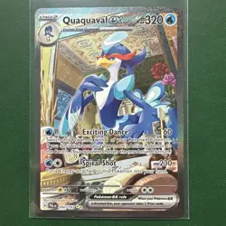 Quaquaval ex 260/193 Special Illustration Rare Paldea Evolved Pokemon - Image 1