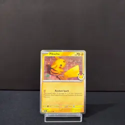 Pikachu (Pokemon Day 2026) - 051/162 (Cosmos Holo, Promo, English) - Image 1