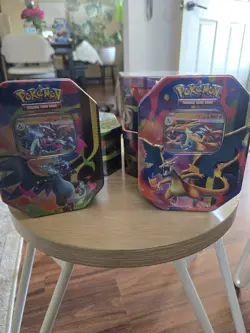 Pokemon Mega Charizard EX Tin Lot of 5 (X & Y) Sealed 2026 English - Image 1