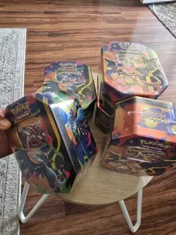 Pokemon Mega Charizard EX Tin Lot of 5 (X & Y) Sealed 2026 English - Image 2
