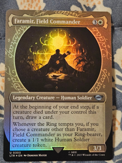 MTG Faramir, Field Commander FOIL (Showcase) The Lord of the Rings MTG Magic - Image 1