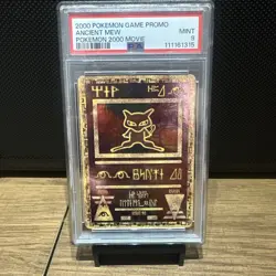 2000 Pokemon Movie Promos Ancient Mew PSA 9 - Image 1