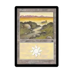 WOTC MtG Mercadian Masques Plains #331 (C) (Foil) EX - Image 1