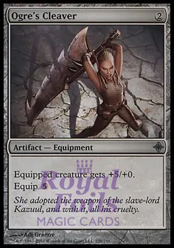 Ogre's Cleaver 2x FOIL ROE MTG Rise of Eldrazi Uncommon MINT artifact - Image 1
