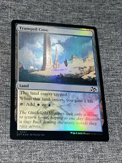 Tranquil Cove DFT 0267 MTG Aetherdrift Eng Foil - Image 1