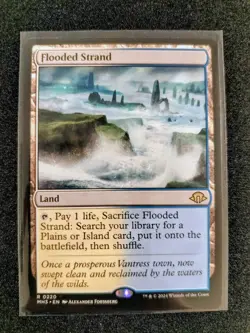 MTG Flooded Strand 0220 Modern Horizons 3 NM - Image 1
