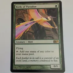 Magic The Gathering Birds Of Paradise Non Foil Near Mint Condition - Image 1