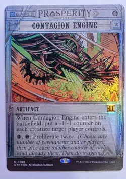 Contagion Engine OTP #61 Foil NM - Image 1