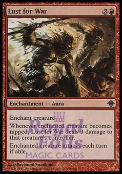 Lust for War 2x FOIL ROE MTG Rise of Eldrazi Uncommon MINT red - Image 1