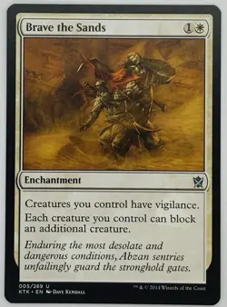 MTG Brave the Sands Khans of Tarkir Regular - Image 1