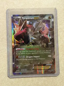 Pokemon Tyrantrum EX XY70 Promo Holo XY 2015 180 HP English Card - Image 1