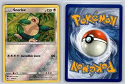 Snorlax 50/68 Reverse Holo Rare Hidden Fates Pokemon NM - LP - Image 3