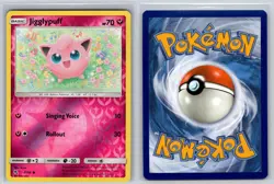 Jigglypuff 41/68 Reverse Holo Common Hidden Fates Pokemon NM - LP - Image 3