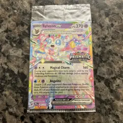 Sylveon EX 041/131 Prismatic Evolutions STAMPED Promo SEALED Pokemon 2025 - Image 1