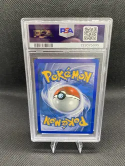 Pokemon Snivy Black & White Reverse Holo Pokemon League 1/114 2011 PSA 8 - Image 2