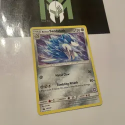 Alolan Sandslash SM127 (Non-Holo Promo Sun & Moon) Pokemon - Image 1