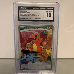 Pokemon Charmander First Partner Illustration CGC 10 GEM MINT 038 English 2026 - Image 1
