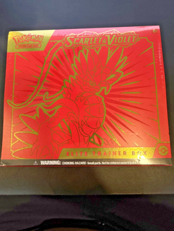 Pokemon TCG Scarlet and Violet ETB Elite Trainer Box Koraidon, New Sealed - Image 1