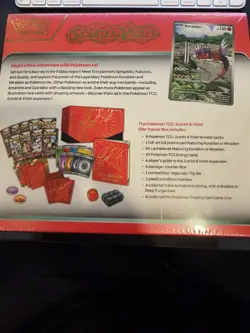 Pokemon TCG Scarlet and Violet ETB Elite Trainer Box Koraidon, New Sealed - Image 2