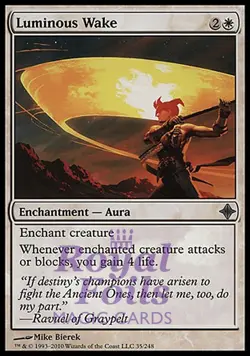 Luminous Wake 2x FOIL ROE MTG Rise of Eldrazi Uncommon MINT white - Image 1