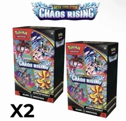 Chaos Rising Pokemon Center Booster Box AND 2 Booster Bundles PREORDER - Image 2